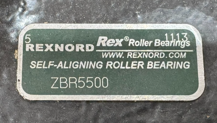 NEW REXNORD ZBR5500 FLG CARTRIDGE ROLLER BEARING 5" 6-BOLT - Image 4