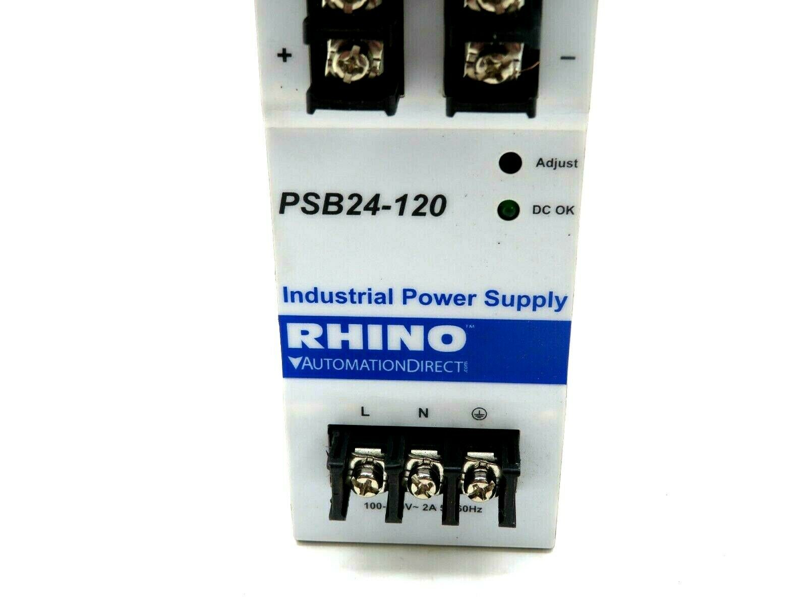 NEW RHINO AUTOMATION DIRECT PSB24-120 POWER SUPPLY PSB24120 - Image 4