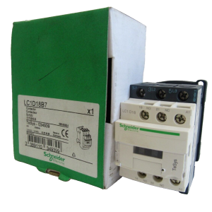 NEW SCHNEIDER ELECTRIC LC1D18B7 CONTACTOR 24V 50/60HZ