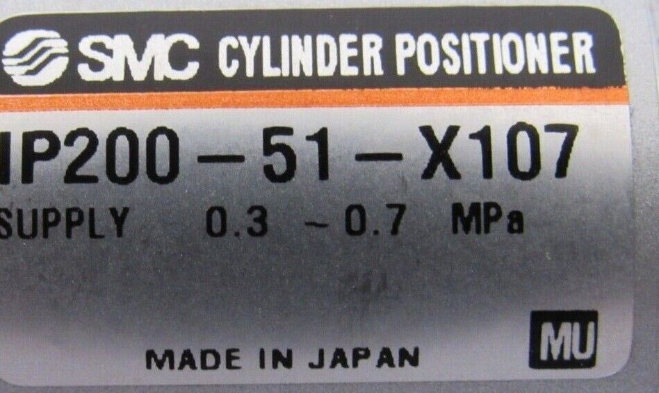 NEW SMC CPA1TN80-51-X111 POSITIONER CPA1TN8051X111 IP200-51-X107 - Image 4