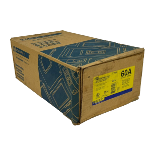 NEW SQUARE D H362 HEAVY DUTY SAFETY SWITCH 60A 600VAC 50/60HZ