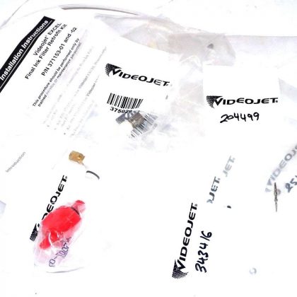 NEW VIDEOJET 371153-01 AND 371153-02 EXCEL FINAL INK FILTER RETROFIT KIT