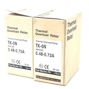 2 NEW FUJI ELECTRIC 4NK-0AE OVERLOAD RELAY TK-0N 4NK0AE