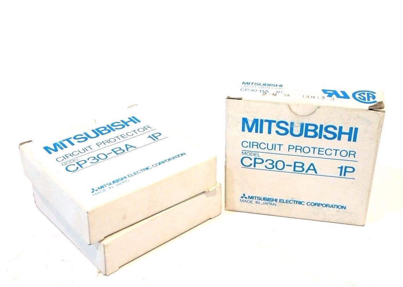 3 NEW MITSUBISHI CP30-BA 1P CIRCUIT PROTECTOR CP30BA1P