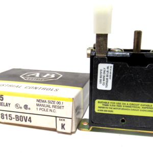 ALLEN BRADLEY 815-BOV4 OVERLOAD RELAY SER.K 815BOV4 NEW SURPLUS