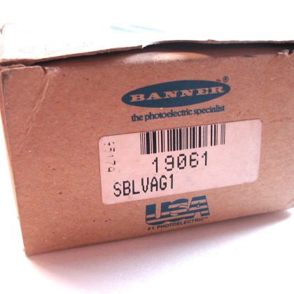 NEW BANNER PHOTOELECTRIC SWITCH SBLVAG1 19061