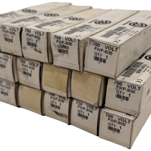 LOT OF 17 NEW BUSSMAN FWP-80B SEMICONDUCTOR FUSES FWP80B