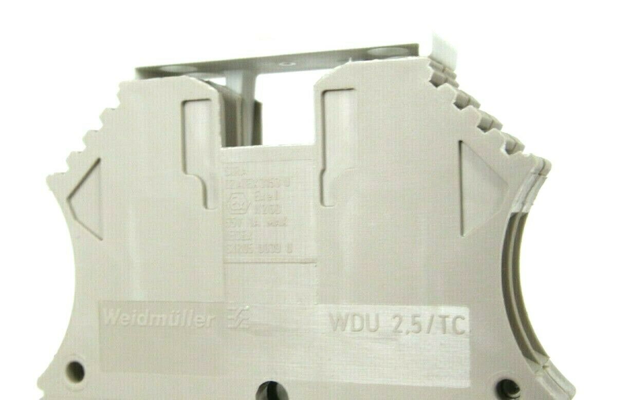 LOT OF 50 NEW WEIDMULLER 1024300000 T06W-002-102430 WDU-2.5/TC TERMINAL BLOCKS - Image 5