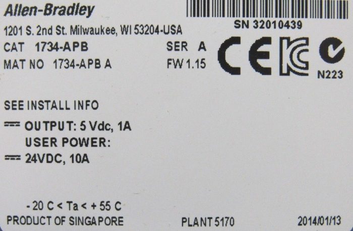 NEW ALLEN BRADLEY 1734-APB INTERFACE MODULE 1734APB - Image 6