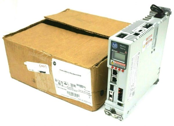 NEW ALLEN BRADLEY 2198-H008-ERS KINETIX 5500 6.3 AMP SERVO DRIVE 2198H008ERS