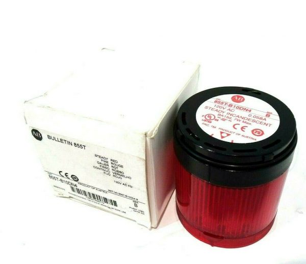 NEW ALLEN BRADLEY 855T-B10DN4 STACK LIGHT MODULE SER.B 855TB10DN4