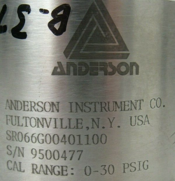 NEW ANDERSON INSTRUMENT SR066G00401100 PRESSURE TRANSMITTER - Image 4