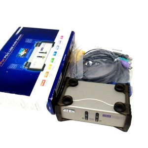 NEW ATEN CS82U KMV SWITCH 2-PORT PS/2-USB