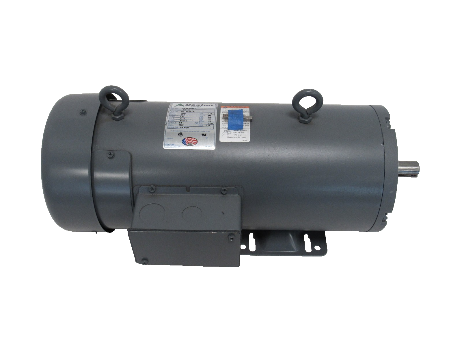 NEW BOSTON GEAR PM18150TF MOTOR 1.5HP 180V 145TC - Image 3