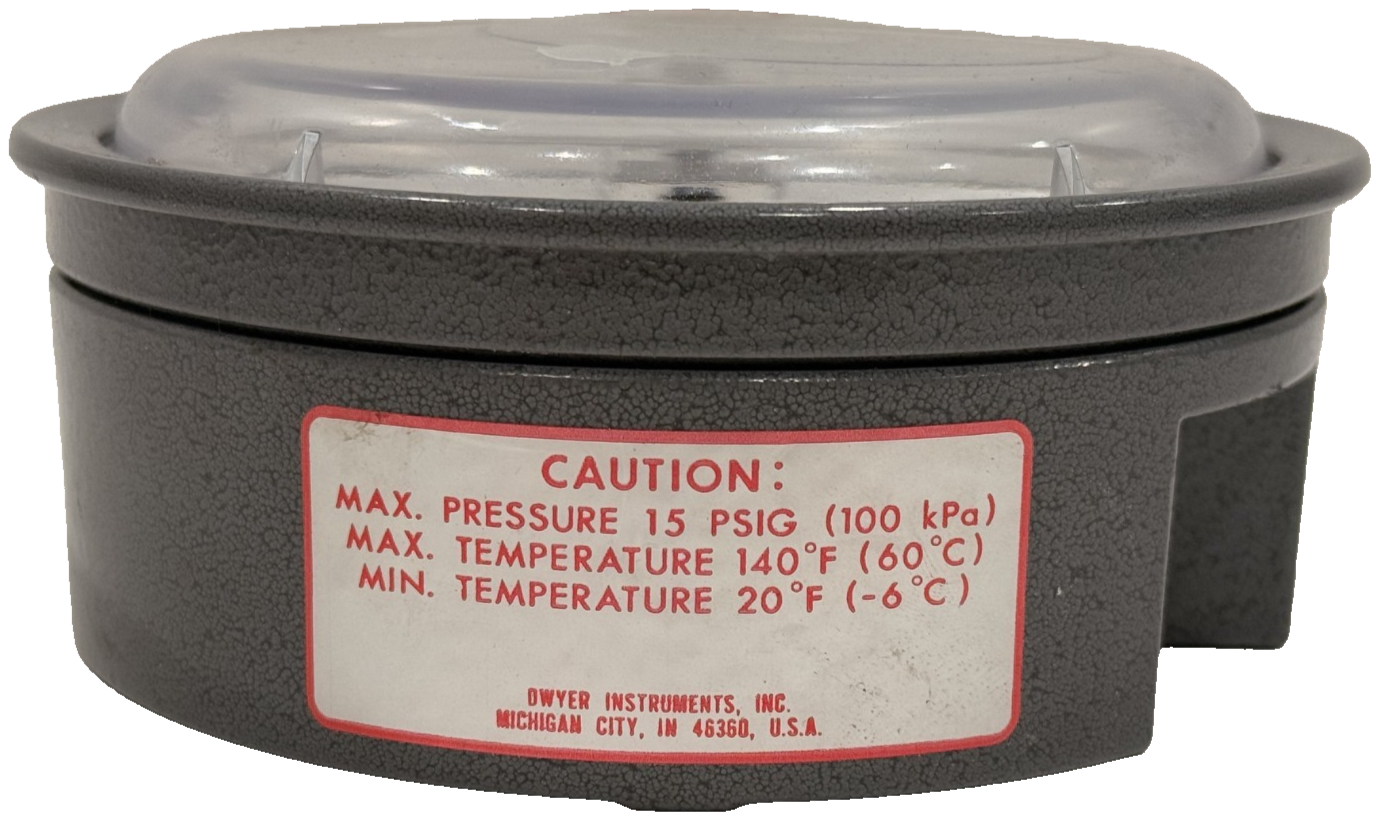 NEW DWYER MODEL 2010 MAGNEHELIC WATER PRESSURE GAUGE 102010-00 10201000 - Image 6