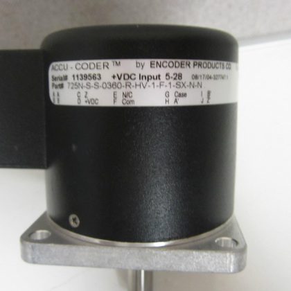 NEW ENCODER PRODUCTS 725N-S-S-0360-R-HV-1-F-1-SX-N-N ACCU-CODER