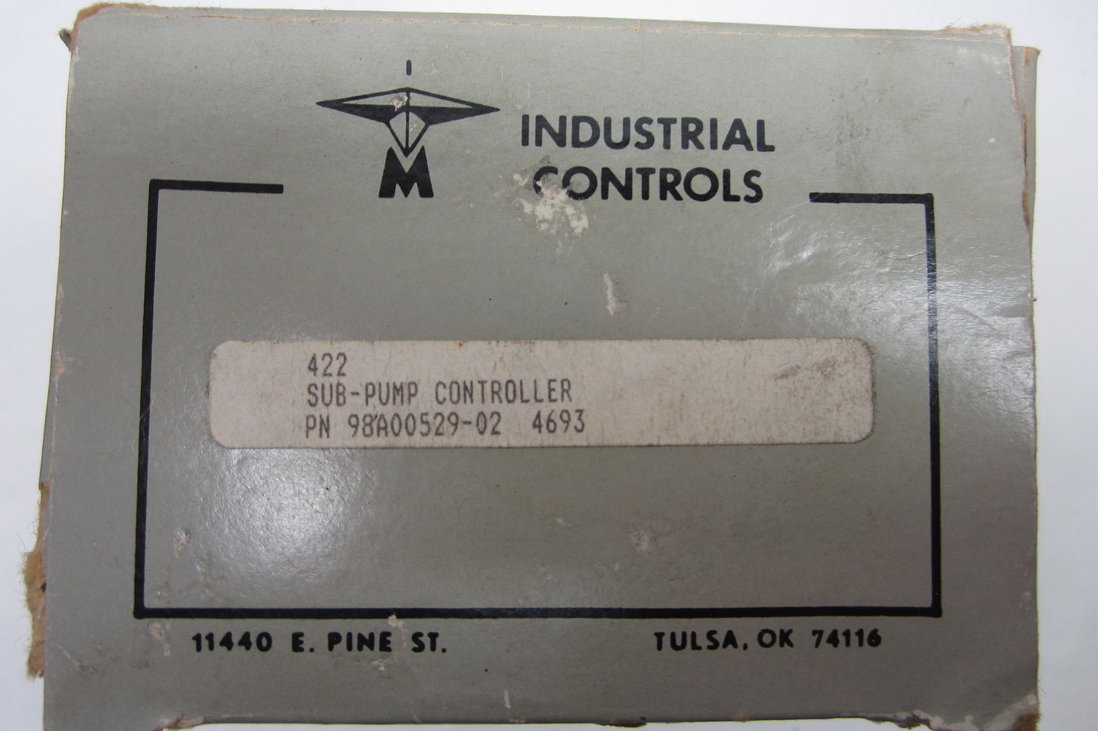 NEW INDUSTRIAL CONTROLS 98A00529-02 PUMP CONTROLLER MODEL 422 98A0052902 - Image 3
