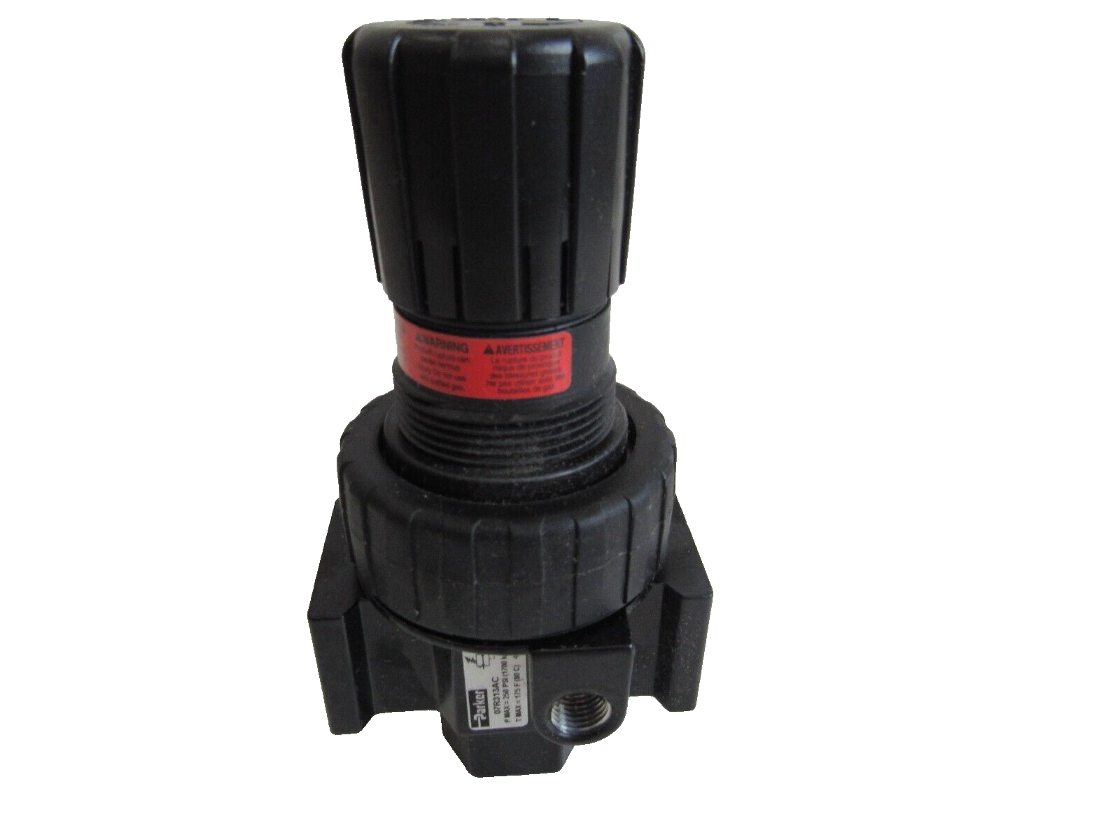 NEW PARKER 07R313AC PNEUMATIC REGULATOR 1/2" 0-125 PSI - Image 4