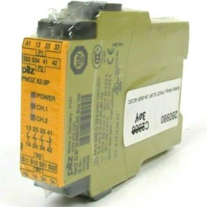 NEW PILZ PNOZ X2.8P-24-240VAC/DC-3N/O-1N/C 777302 SAFETY RELAY X28P240VACDC3NO1N