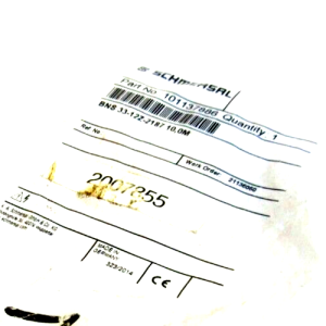 NEW SCHMERSAL BNS33-12Z-2187-10M SAFETY SENSOR 101137886 BNS3312Z218710M