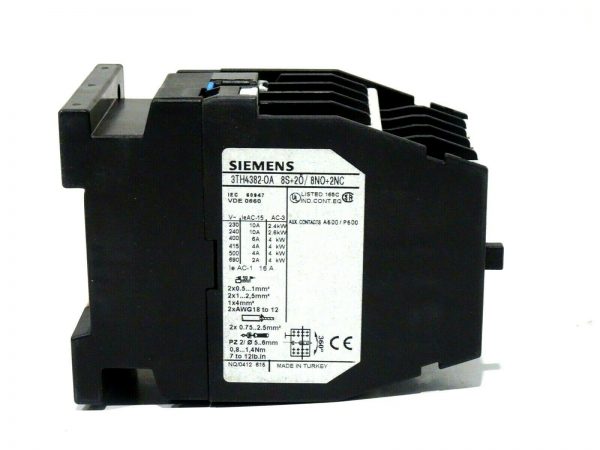 NEW SIEMENS 3TH4382-0AP6 CONTROL RELAY 3TH43820AP6 - Image 3