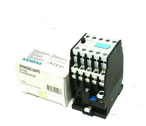 NEW SIEMENS 3TH4382-0AP6 CONTROL RELAY 3TH43820AP6