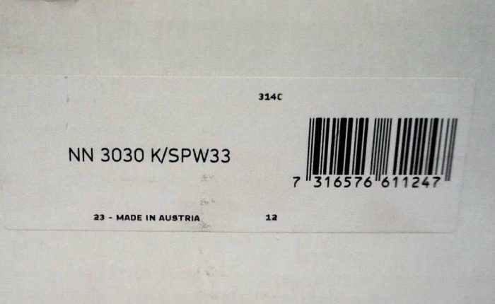 NEW SKF NN 3030 K/SPW33 CYLINDRICAL ROLLER BEARING NN3030KSPW33 - Image 3