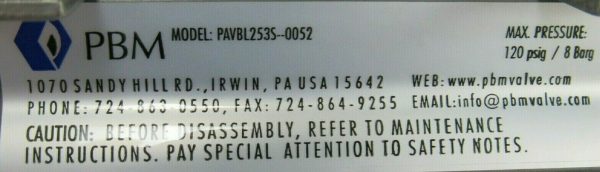 NEW WESTLOCK 2007NBY2E2M0200 VALVE POSITIONER PBM PAVBL253S-0052 SIHLC9XG847L159 - Image 8