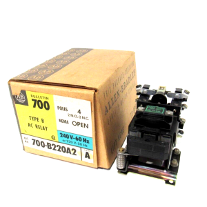 ALLEN BRADLEY 700-B220A24 AC RELAY SER.A 700B220A24 NEW SURPLUS