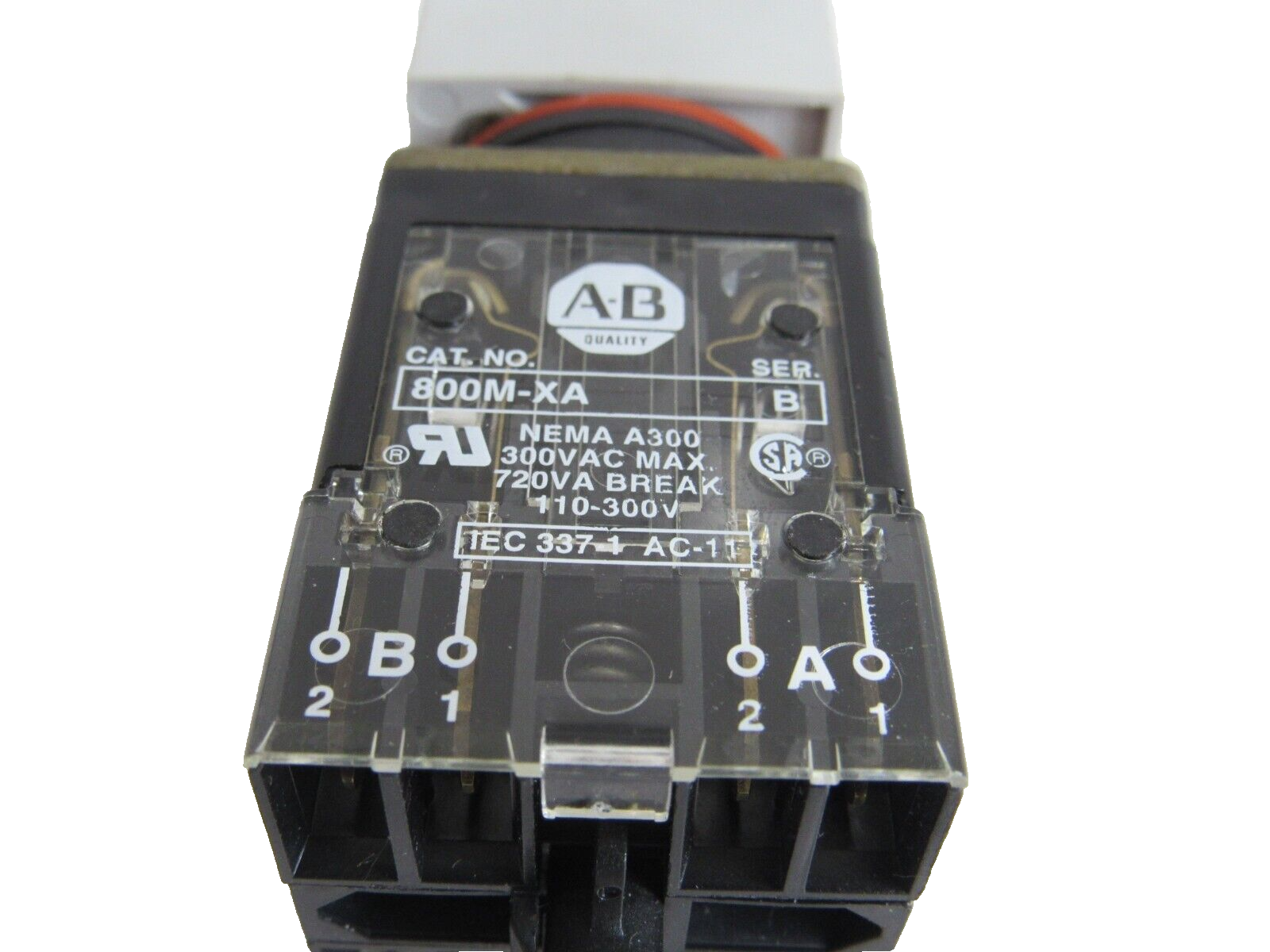 ALLEN BRADLEY 800MS-CA6A PUSH BUTTON SWITCH 800MS-CA6A NEW , SURPLUS - Image 5