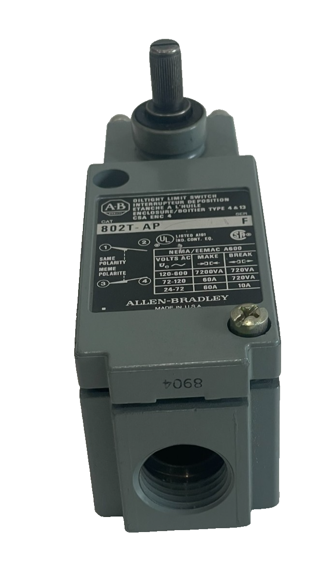 ALLEN BRADLEY 802T-AP LIMIT SWITCH SER F 802TAP NEW, SURPLUS - Image 3
