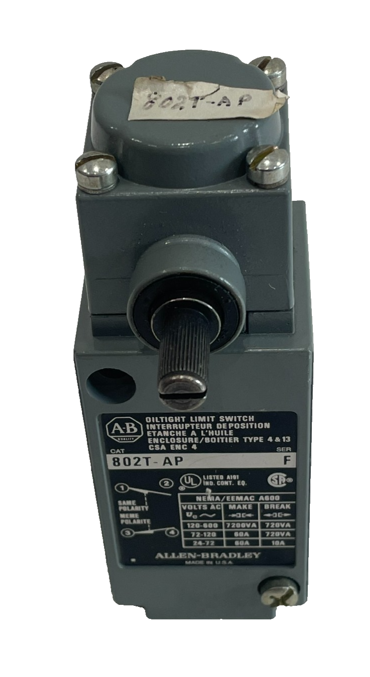 ALLEN BRADLEY 802T-AP LIMIT SWITCH SER F 802TAP NEW, SURPLUS - Image 5