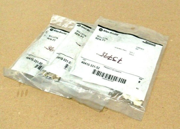 LOT OF 3 NEW ALLEN BRADLEY 40410-331-52 CONTACT KITS 4041033152