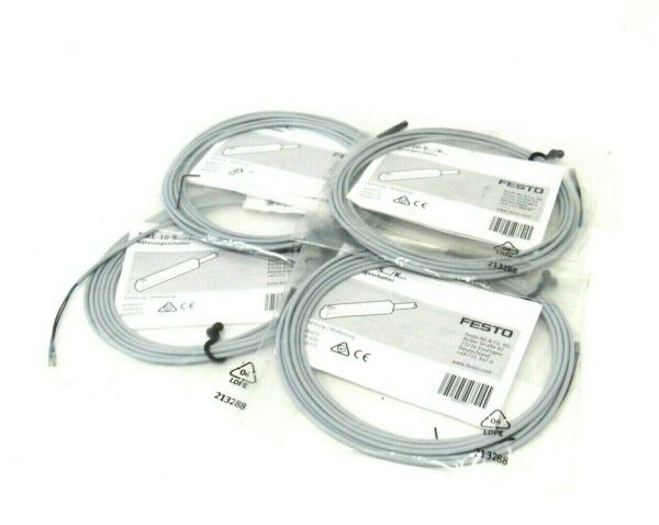 LOT OF 4 NEW FESTO SME-10-KL-LED-24 PROXIMITY SENSORS SME10KLLED24