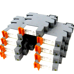 LOT OF 9 NEW PHOENIX CONTACT PLC-BSC- 24DC/21HC RELAY BASE PLCBSC24DC21HC