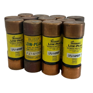 NEW 12 COUNT BUSSMANN LPJ-1-6/10SP FUSES LPJ1610SP