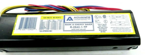 NEW ADVANCE BALLAST R-2S40-TP BALLAST RAPID START R-2S40-1-TP R2S40TP - Image 4