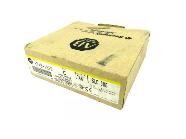NEW ALLEN BRADLEY 1746-IA16 INPUT MODULE SER C 1746IA16