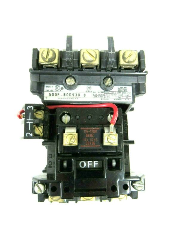 NEW ALLEN BRADLEY 500F-B0D930 CONTACTOR SIZE 1 SER B 500FB0D930 - Image 3