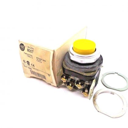 NEW ALLEN BRADLEY 800T-B9B PUSH BUTTON  SERIES T 800TB9B