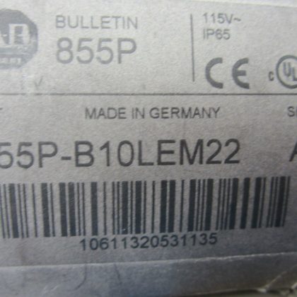 NEW ALLEN BRADLEY 855P-B10LEM22 HOUSING 855PB10LEM22