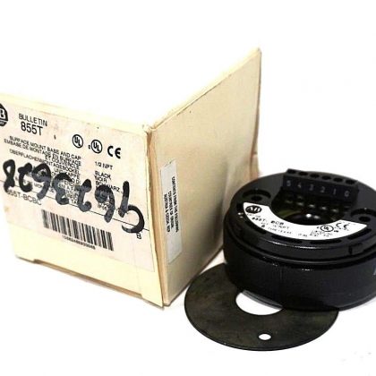 NEW ALLEN BRADLEY 855T-BCB MOUNTING BASE SER.B 855TBCB