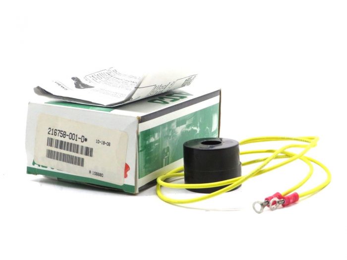 NEW ASCO 216758-001-D SOLENOID VALVE COIL 216758001D