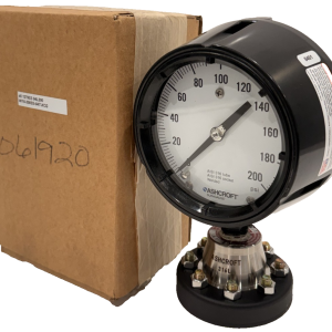 NEW ASHCROFT 45-1279-SS-04L-200 DURAGAUGE PRESSURE GAUGE 316L 451279SS04L200