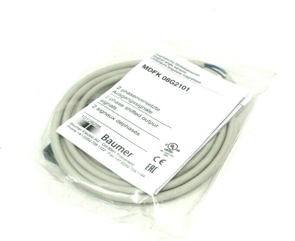 NEW BAUMER ELECTRIC MDFK 08G2101 MAGNETIC SENSOR MDFK08G2101