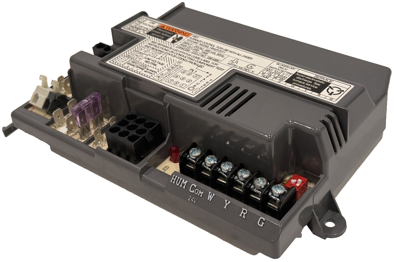 NEW CARRIER BRYANT HK42FZ011 FURNACE CONTROL BOARD 320791-102 REV. K 1012-940 - Image 3