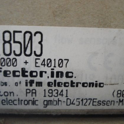 NEW EFECTOR MODEL SI8503 FLOW MONITOR