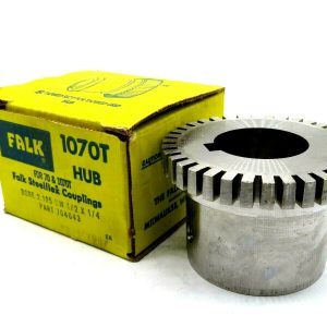 NEW FALK 1070T HUB COUPLING BORE 2.125 KW 1/2 X 1/4 704643