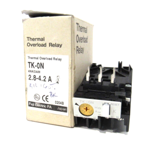 NEW FUJI ELECTRIC TK-0N OVERLOAD RELAY 2.8-4.2A 4NK0AM TK0N