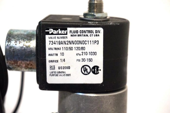 NEW PARKER 73419AN2NN00N0C111P3 SOLENOID VALVE - Image 3